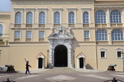 Principauté de Monaco, Monaco, place du Palais, palais princier
