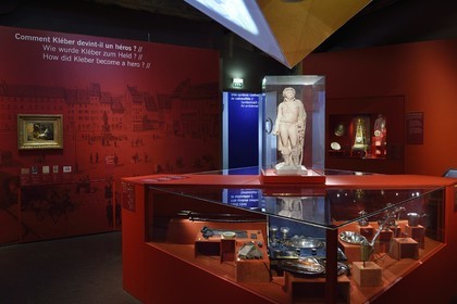 France, Bas-Rhin (67), Strasbourg, Musée historique de la ville de Strasbourg, salle consacrée au général Kléber