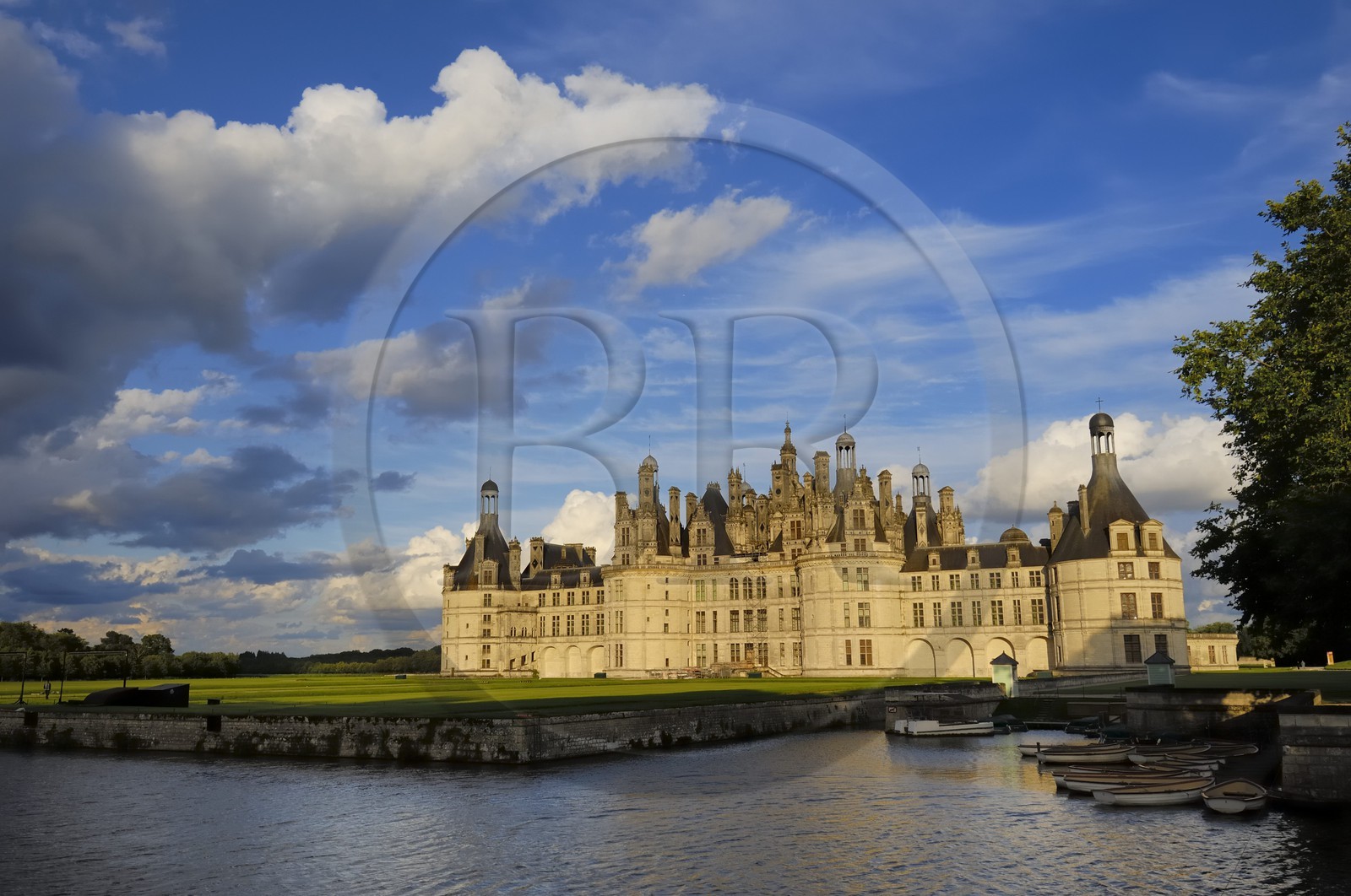 France, Loir et Cher (41), Vallée de la Loire classée Patrimoine Mondial de l' UNESCO, château de Chambord