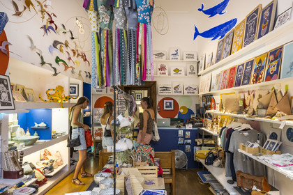 France, Hérault (34), Sète, Twenty Uno, boutique de créateurs rue Alsace Lorraine