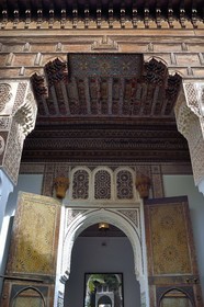 Morocco, High Atlas, Marrakech, Imperial city, Medina listed as World Heritage by UNESCO, Bahia Palace