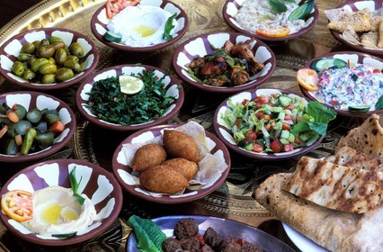 Jordanie, mezze