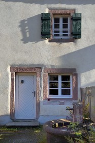 France, Vosges (88), Le Valtin, village de la haute-vallée de la Meurthe, gite Les Fromagères dans une maison traditionnelle