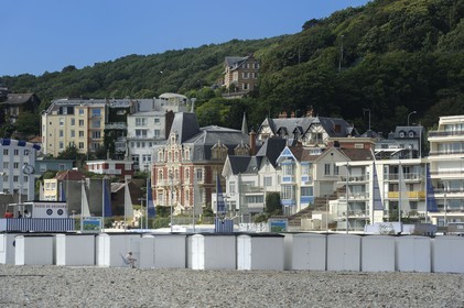 France, Seine-Maritime (76), Le Havre, front de mer, la Villa Jules Siegfried est une des rares maisons à avoir survécu aux bombardements