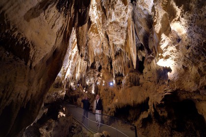France, Dordogne (24), Périgord Vert, Villars, Grotte de Villars
