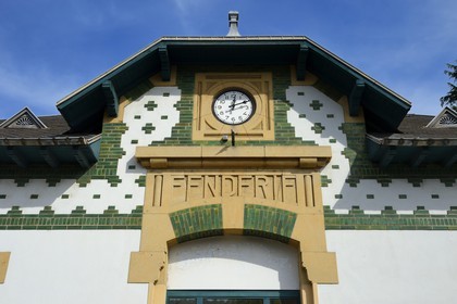 France, Moselle, Fensch Valley, Hayange,  former Fenderie building of ArcelorMittal formerly Wendel, place to split the iron