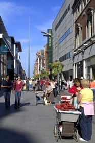 Republic of Ireland, County Dublin, Dublin, The Spire of Dublin or Monument of Light (pin-like monument 393 ft high)