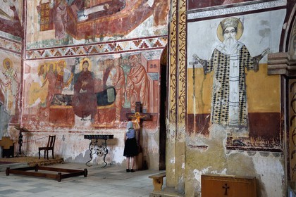 Georgia, Imereti, Kutaisi, Gelati Monastery, listed as World heritage by UNESCO