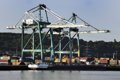 France, Seine Maritime, Petit Couronne, the Grand Port Maritime de Rouen (Grand Maritime Port of Rouen)