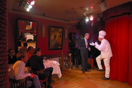 France, Paris, the cabaret Chez Raymonde