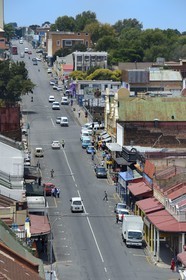 Afrique du Sud, province de Gauteng, Johannesburg, CBD (Central Business District), quartier de Maboneng, Main street