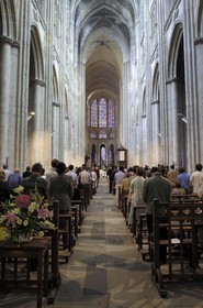 France, Indre et Loire (37), Tours, la cathédrale Saint-Gatien