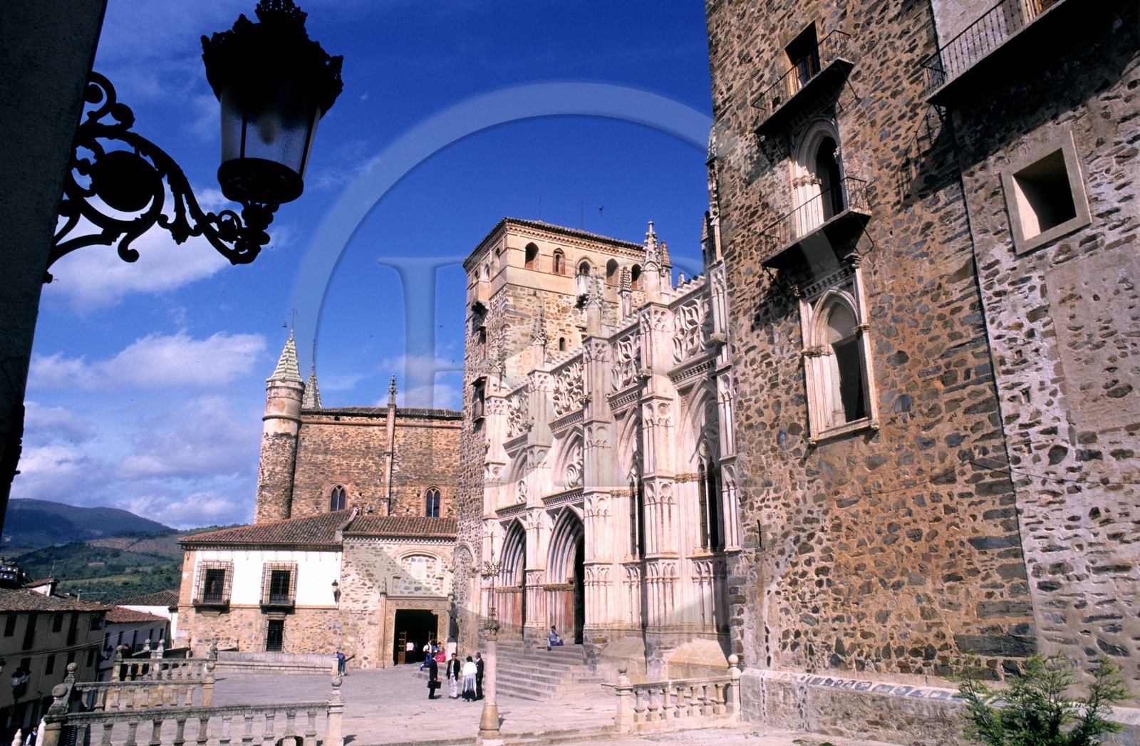 Espagne, Estrémadure, Guadalupe, monastère Notre-Dame de Guadalupe (13ème siècle)
