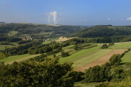 France, Moselle, lorraine campaign in Manderen, border with the German Saar and at a few kilometers from Luxembourg