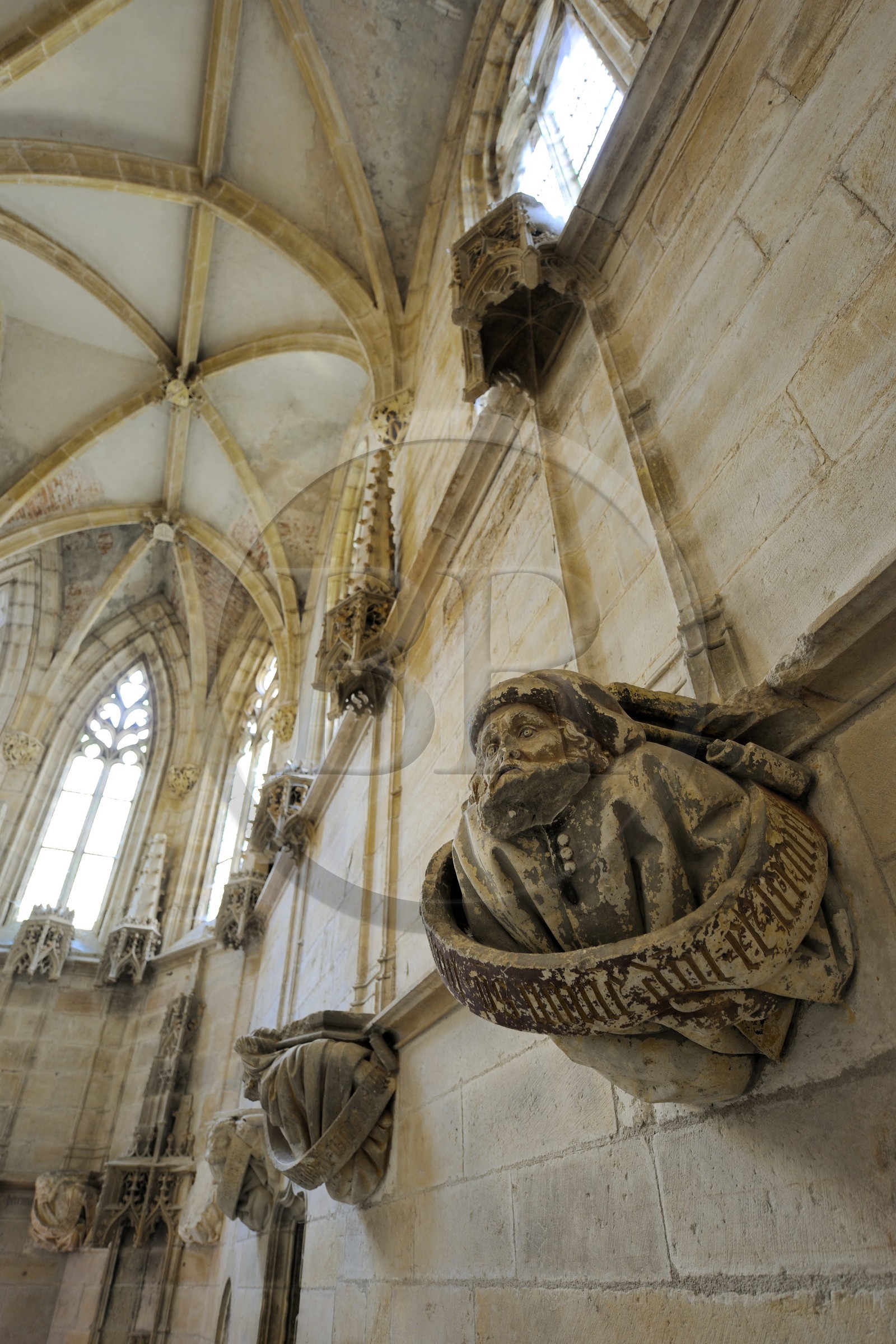 France, Saône et Loire (71), ancienne abbaye de Cluny, la chapelle Bourbon (mention obligatoire RMN)