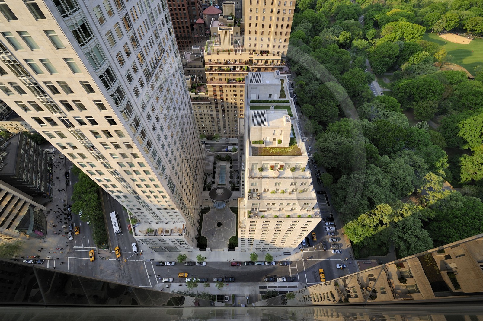 Etats-Unis, New York, Manhattan, immeuble en bordure de Central Park west