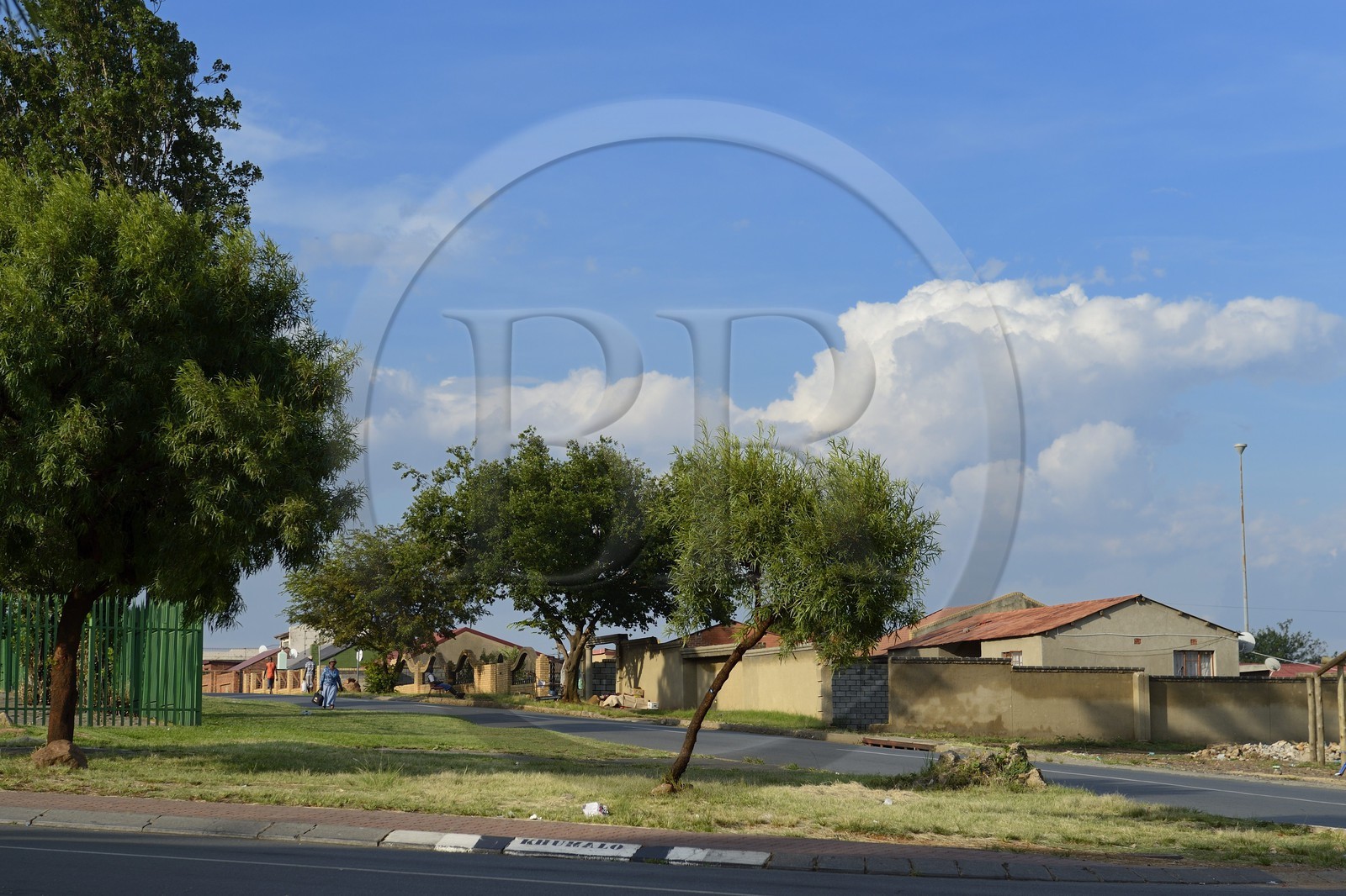South Africa, Gauteng Province, Johannesburg, Soweto, the Orlando area in the township, Kumalo Main road