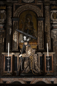 Spain, Andalusia, Seville, the cathedral, listed as World Heritage by UNESCO, the baroque retrochoir (trascoro) built at the beginning of the 17th century