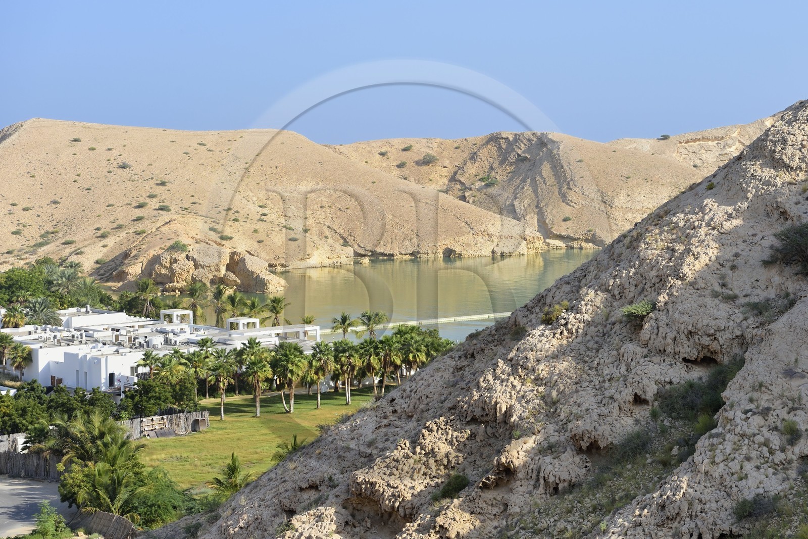 Sultanat d'Oman, Mascate, Qantab, Al-Jissah bay, Muscat Hills Resort