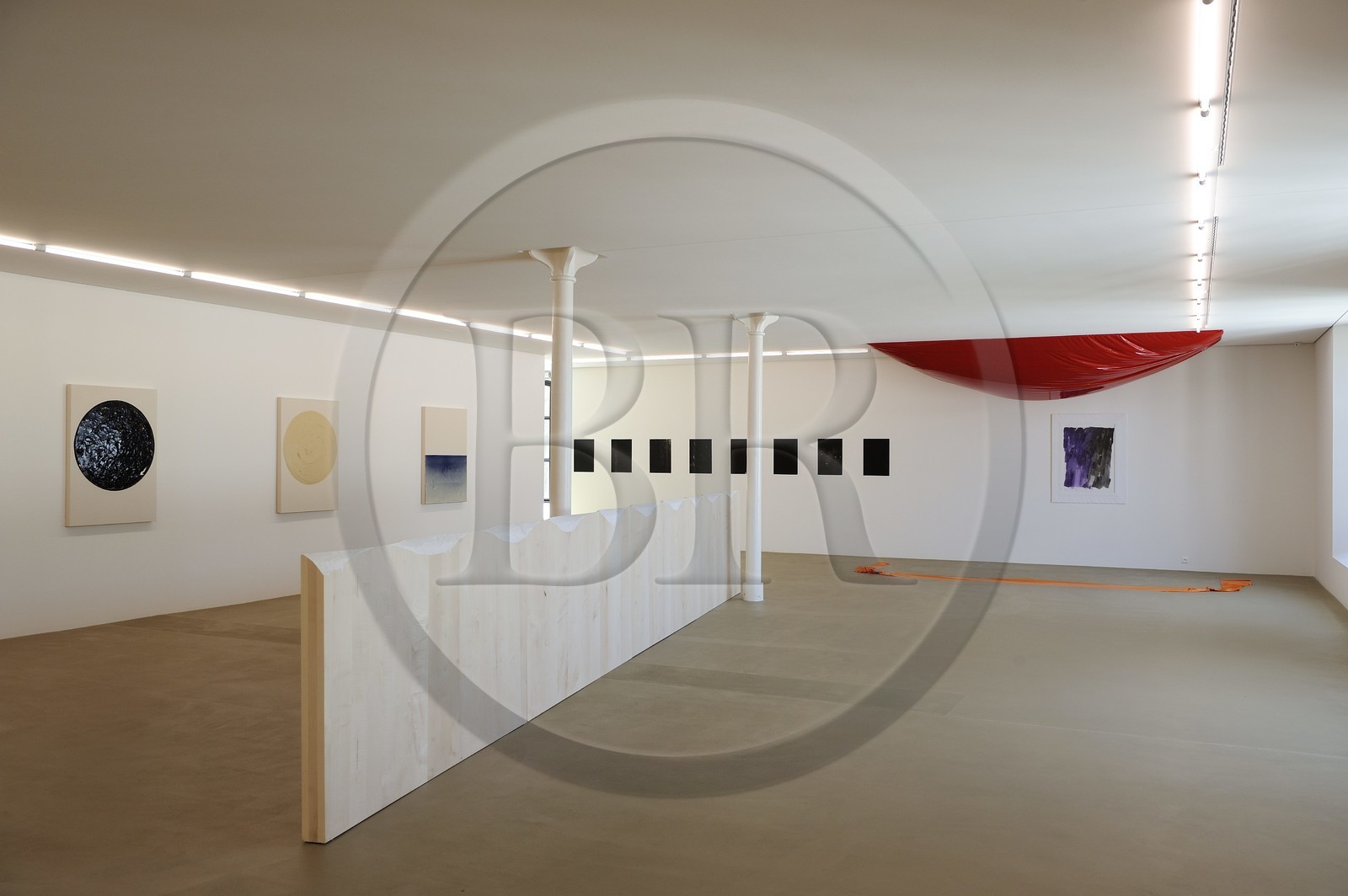 Suisse, Bâle, musée d'Art Contemporain Museum für Gegenwartskunst, oeuvres de Erkmen et Floyer