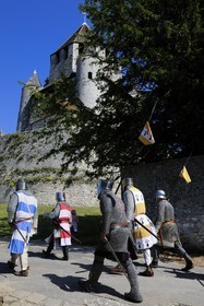 France, Seine et Marne (77), Les Médiévales de Provins, ville classée Patrimoine Mondial de l'UNESCO, la Tour César