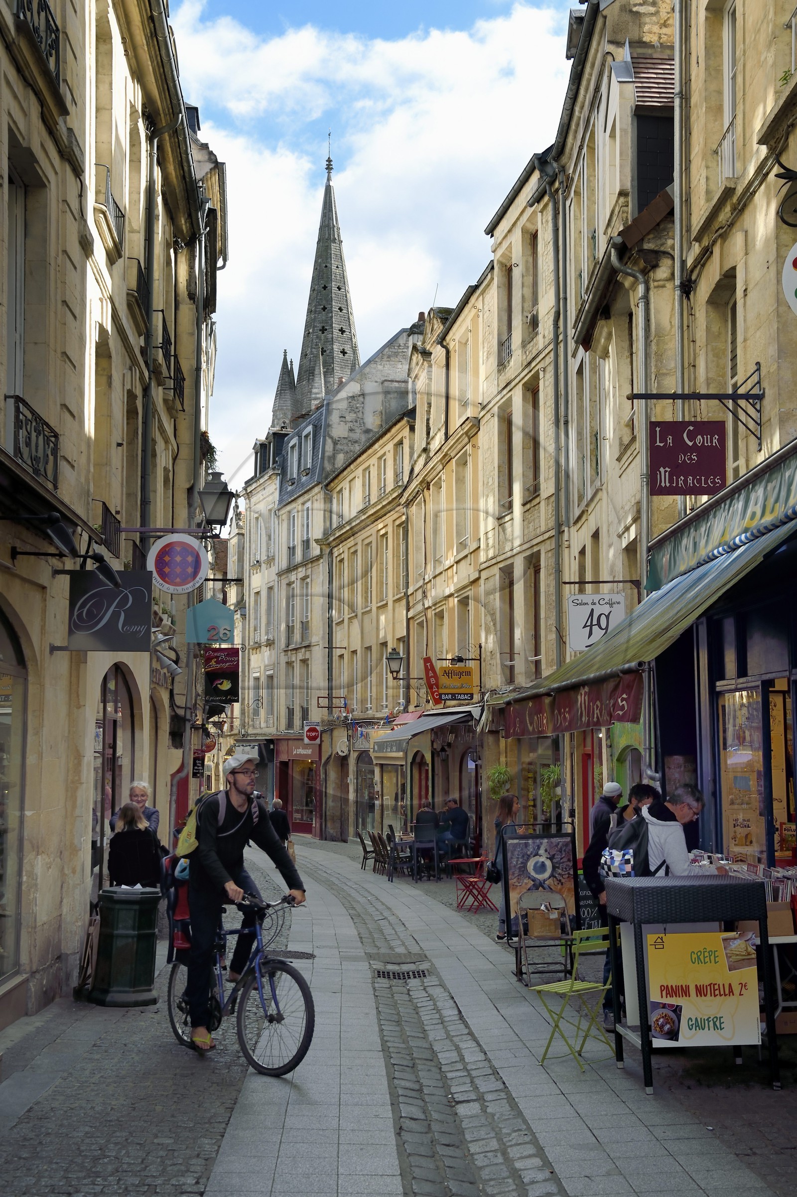 France, Calvados (14), Caen, librairie rue Froide