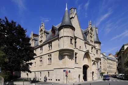 France, Paris, hôtel de Sens, head office .of the Forney Library in the Marais District