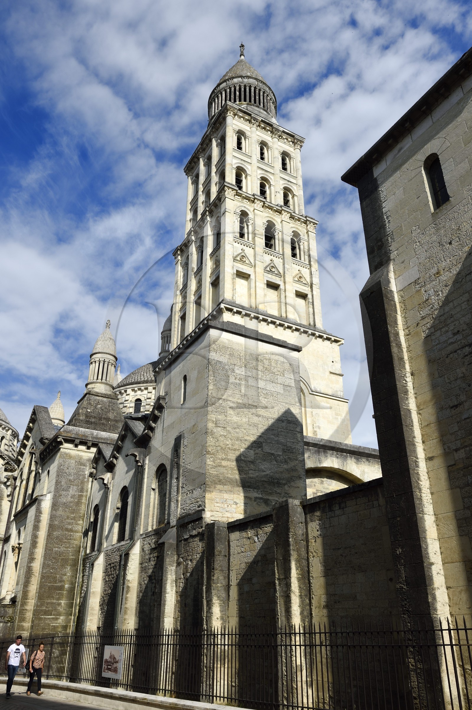 France, Dordogne (24), Périgord Blanc, Périgueux, Cathédrale Saint-Front, étape sur le chemin de Saint-Jacques-de-Compostelle site classé Patrimoine Mondial de l'UNESCO