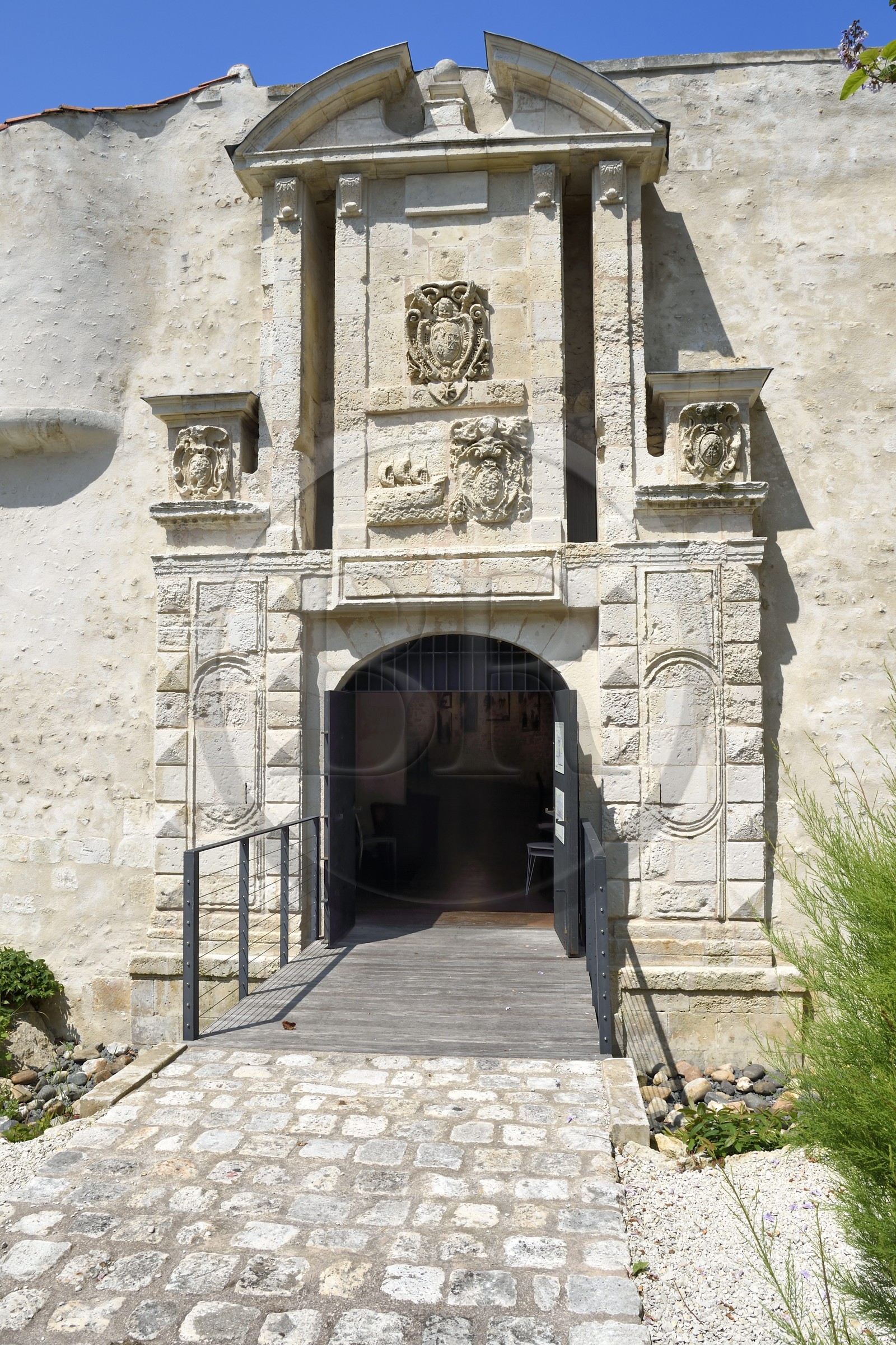 France, Charente-Maritime (17), La Rochelle la Porte Maubec construite en 1611