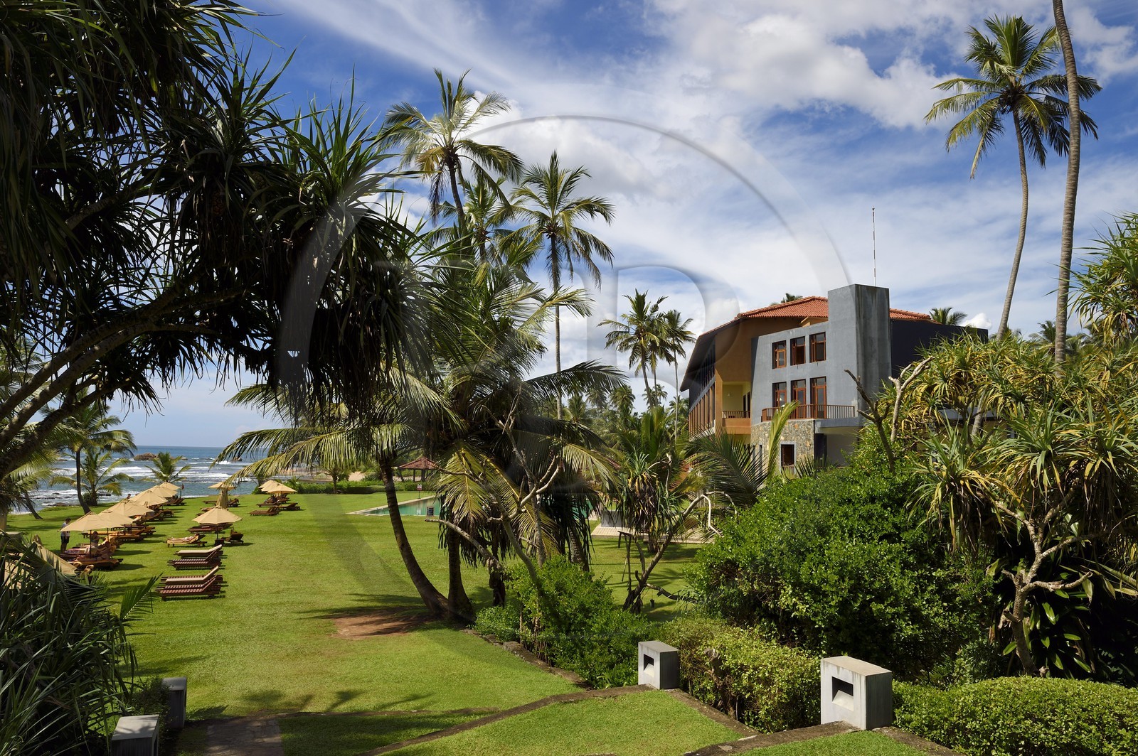 Sri Lanka, Province du Sud, Galle, le Jetwing Lighthouse Hotel