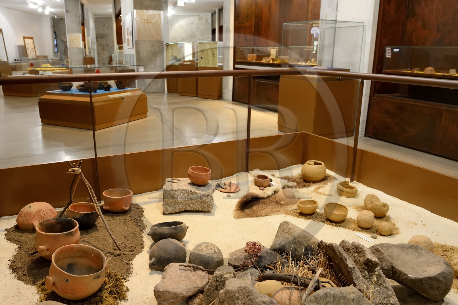 France, Corse-du-Sud (2A), Alta Rocca, village de Levie, Musée de l’Alta Rocca