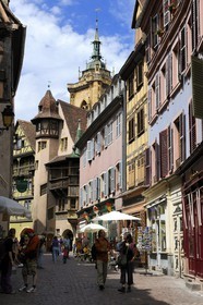 France, Haut Rhin, Colmar, Maison Pfister with Renaissance style (1537) in Rue des Marchands