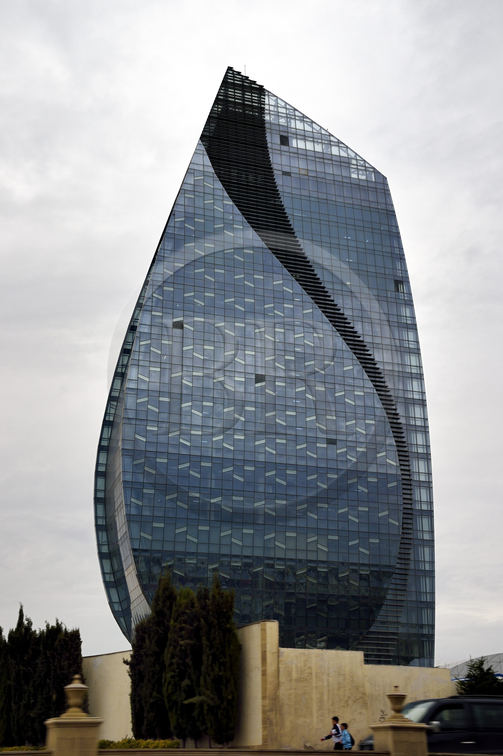 Azerbaïdjan, Bakou, Azersu Office Tower