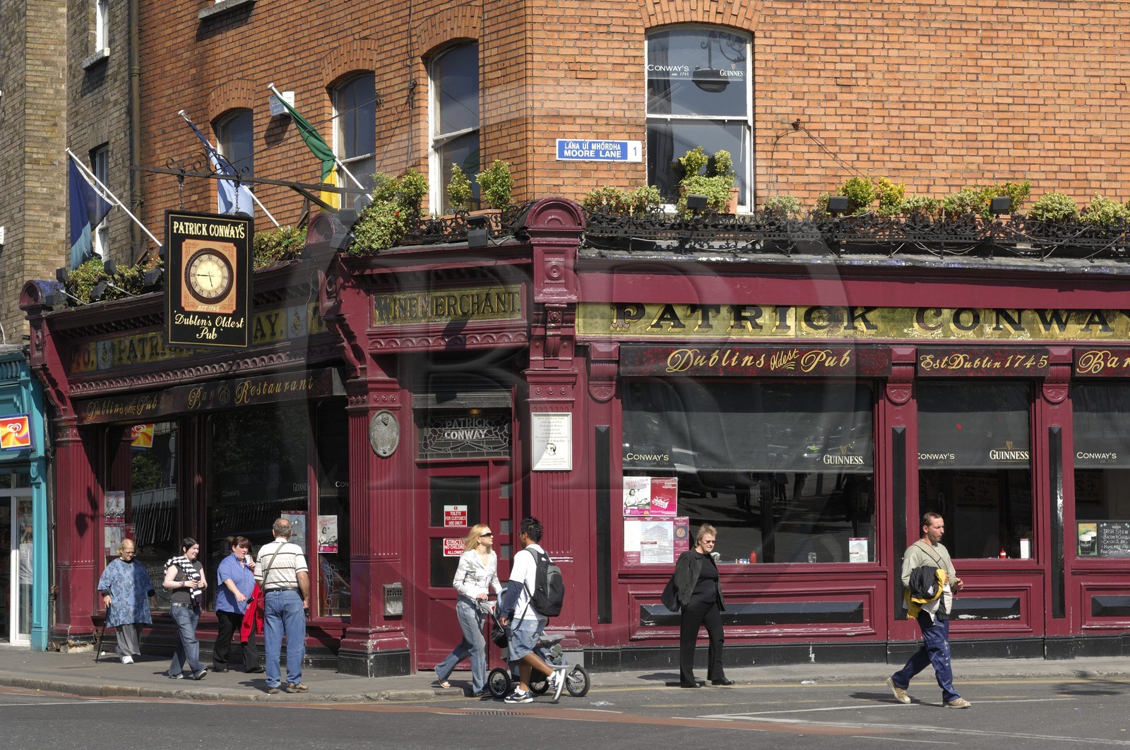 Irlande, Dublin, le Patrick Conway est le plus ancien pub en ville