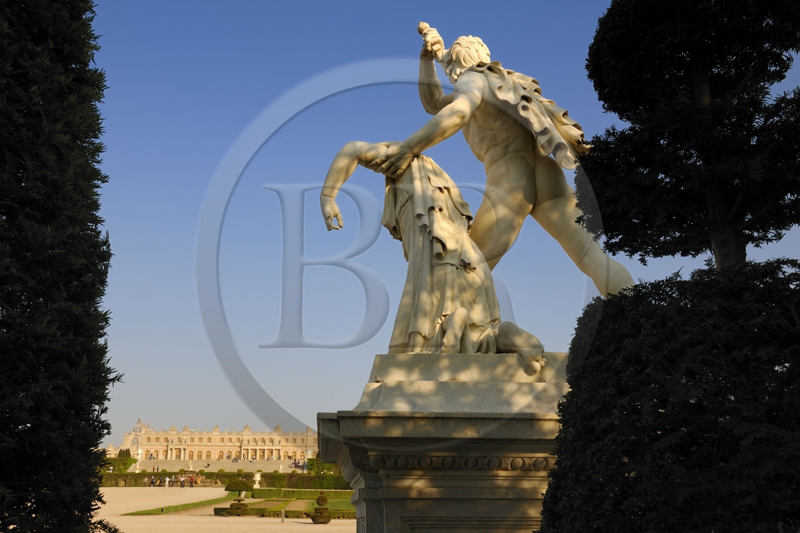 France, Yvelines (78), statue du parc du château de Versailles, classé Patrimoine Mondial de l'UNESCO