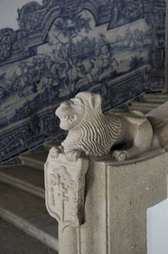 Portugal, région du Minho, Guimaraes, Pousada de Santa Marinha da Costa