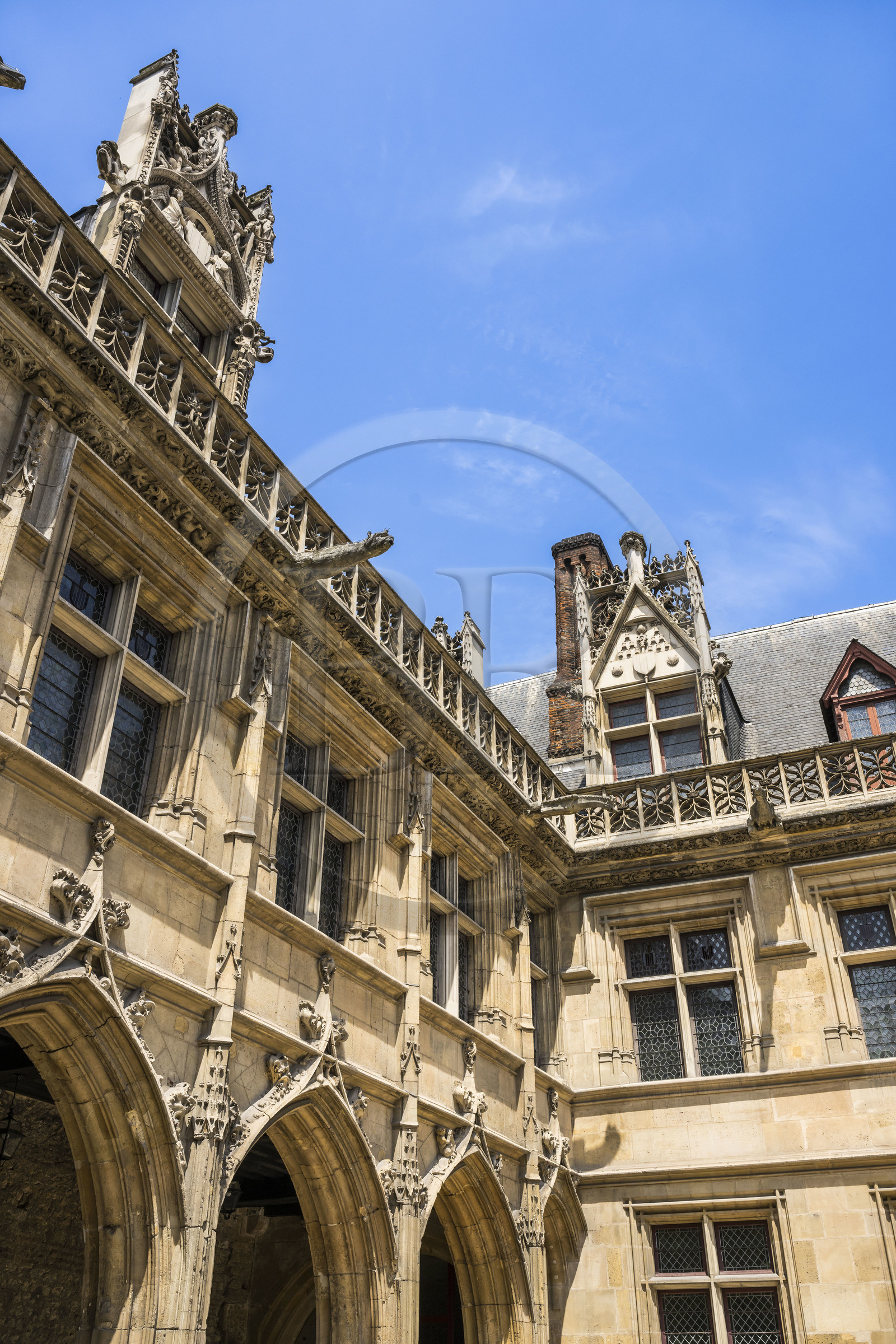 France, Paris, Musée de Cluny - Musée national du Moyen-Age (Middle Ages Museum in the former Hotel de Cluny)