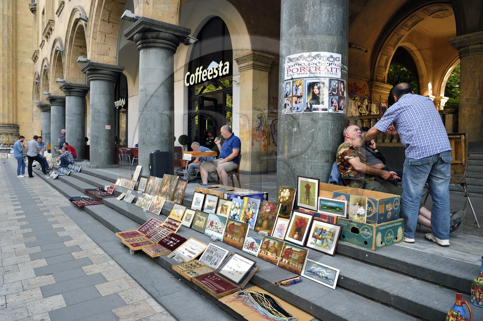 Georgia, Tbilisi, Shota Rustaveli avenue,