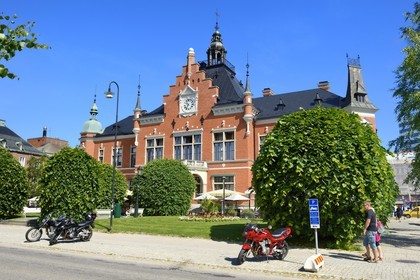 Suède, Comté de Vasterbotten, Umea, l'ancien hôtel de ville
