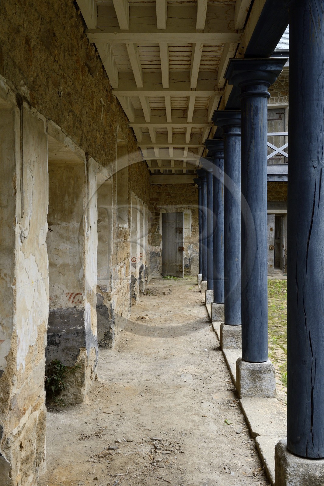 France, Côtes-d'Armor (22), Guingamp, ancienne prison du XIXème siècle