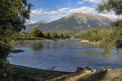 France, Hautes Alpes, Embrun, the Durance river