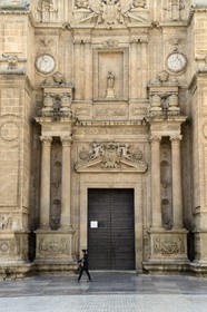 Spain, Andalusia, Almeria, the Cathedral (Catedral de la Encarnacion), renaissance portal by Juan de Orea