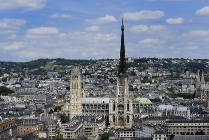 France, Seine-Maritime (76), Rouen, cathédrale Notre-Dame de Rouen