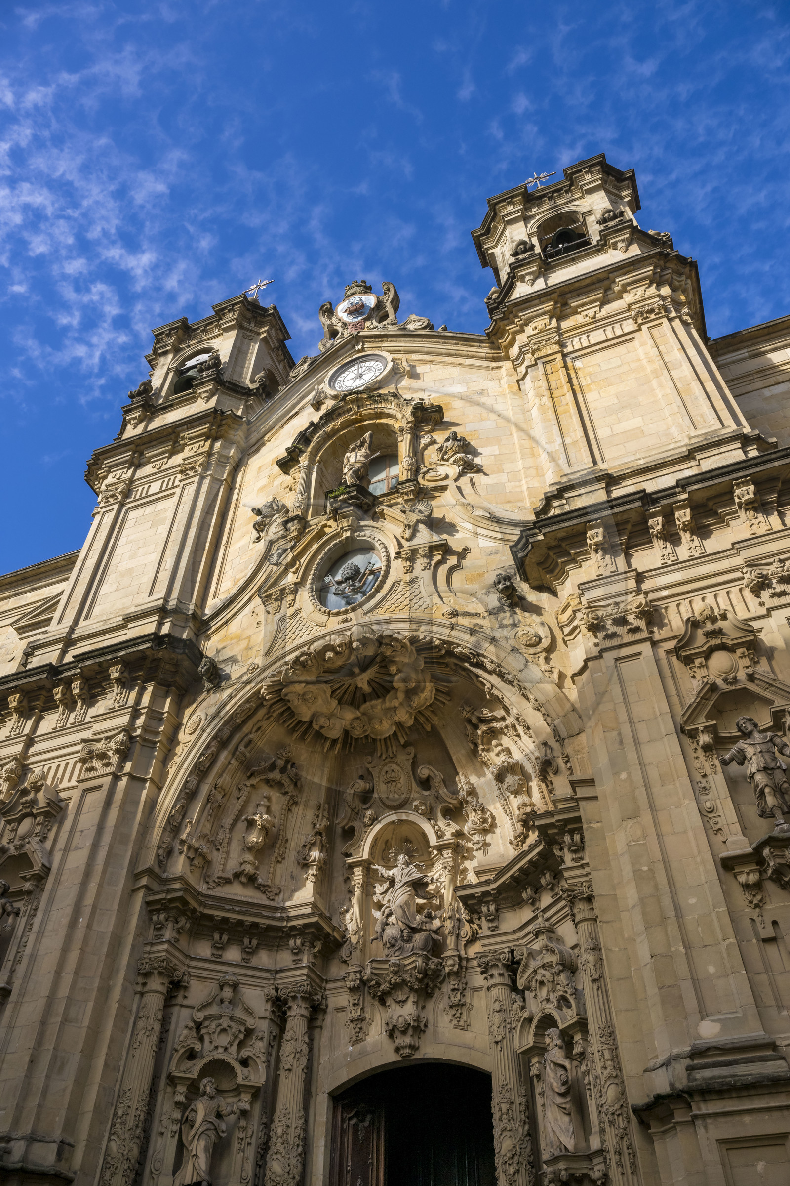 Spain, province of Gipuzkoa (Gipuzkoa), San Sebastian (Donostia), Basilica of Saint Mary of the Angelic Choir (Basilica de Nuestra Senora del Coro)
