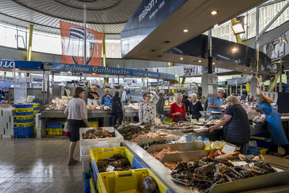 France, Morbihan (56), Lorient, Les halles de Merville