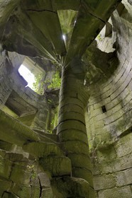France, Finistère (29), Pont-Aven, Nizon, chateau de Rustephan, ancien manoir du XVe et du XVIe siècle en ruine