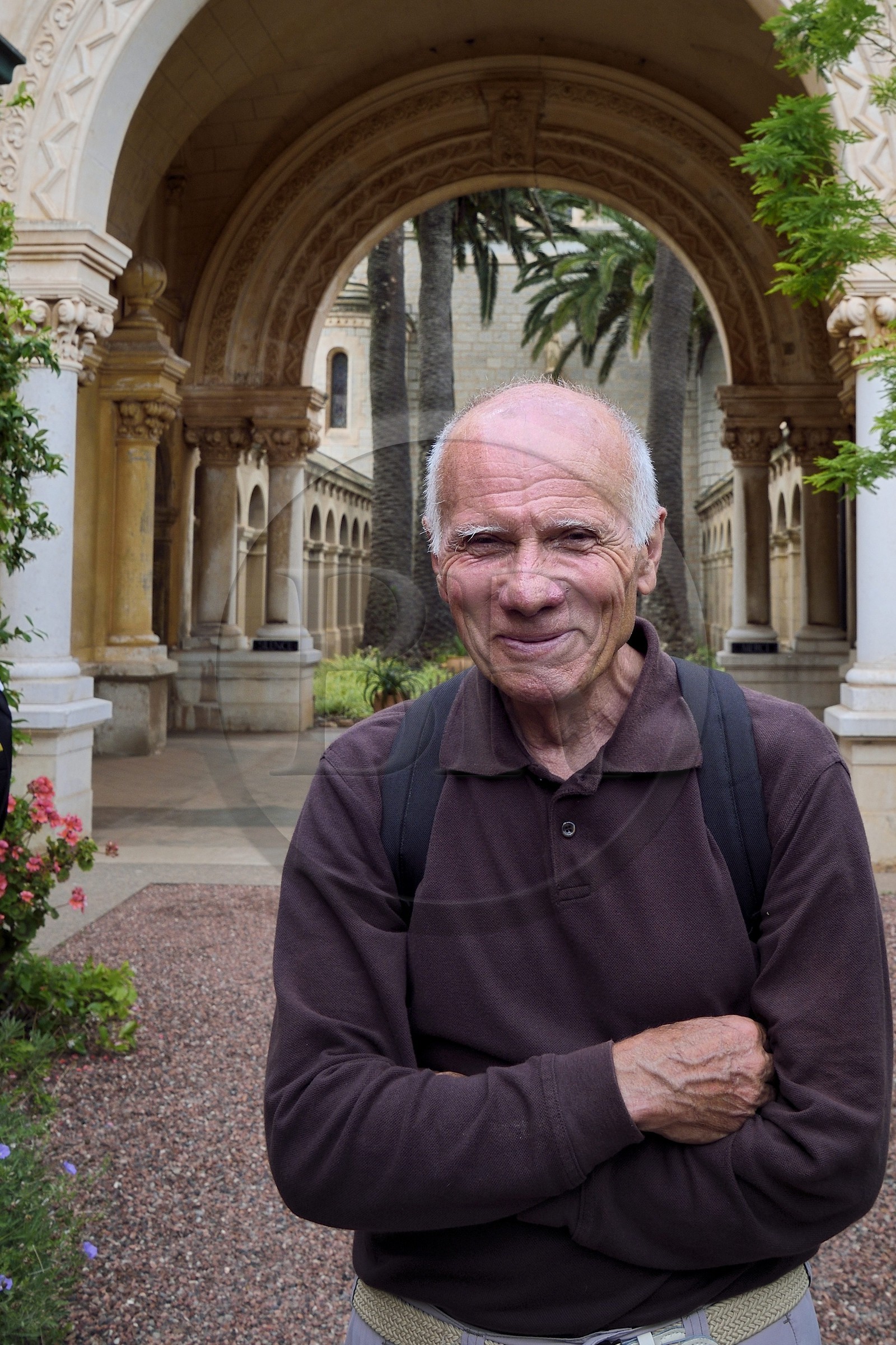 France, Alpes-Maritimes, Lerins Islands, Saint-Honorat island, Abbey of Lerins, the abbey church, Mr Cessin