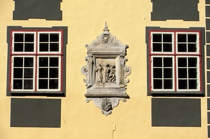 Latvia (Baltic States), Riga, the former buildings of a convent (Konventa Seta) on Skarnu Iela Street