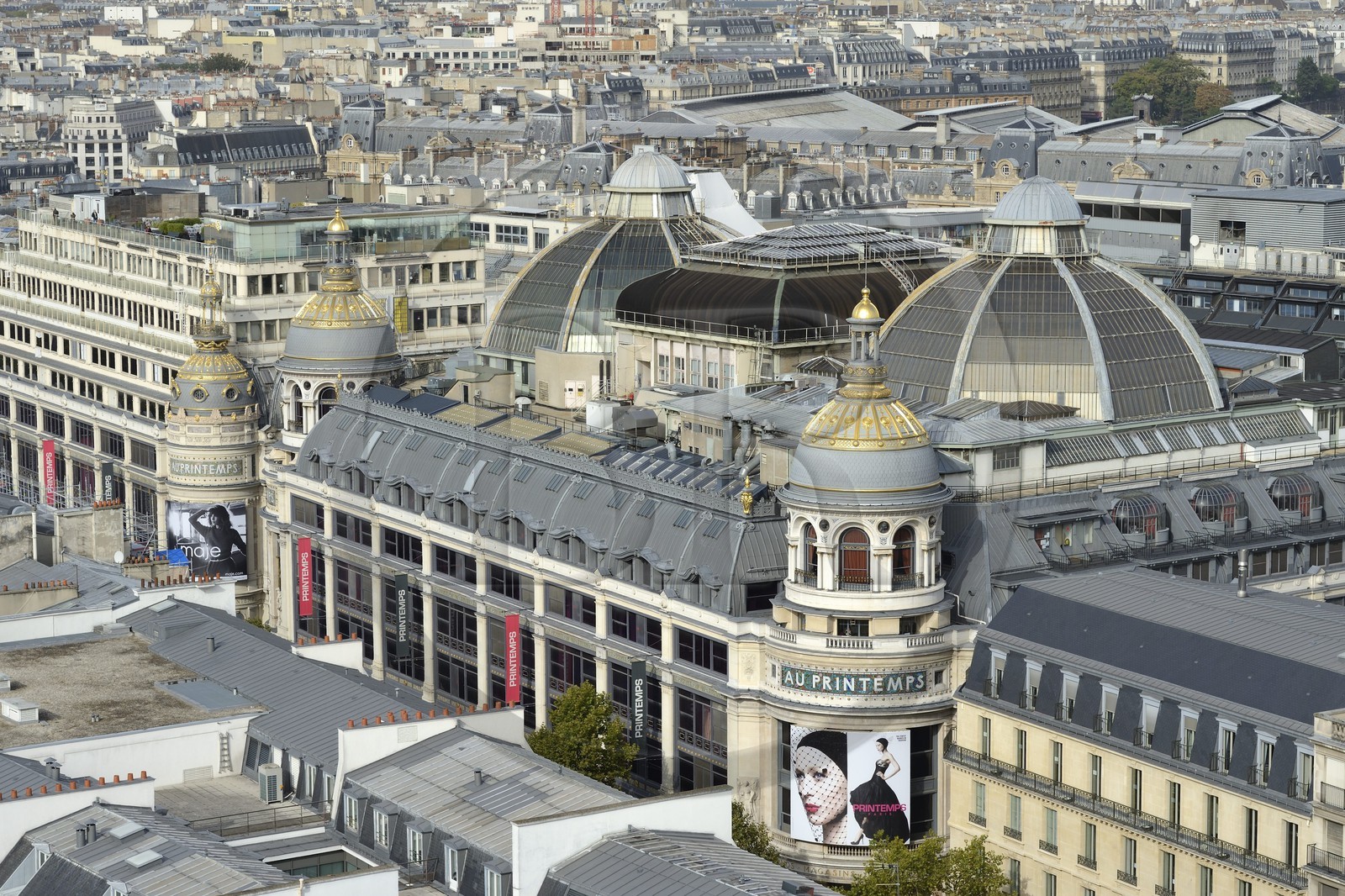 France, Paris (75), le grand magasin du Printemps