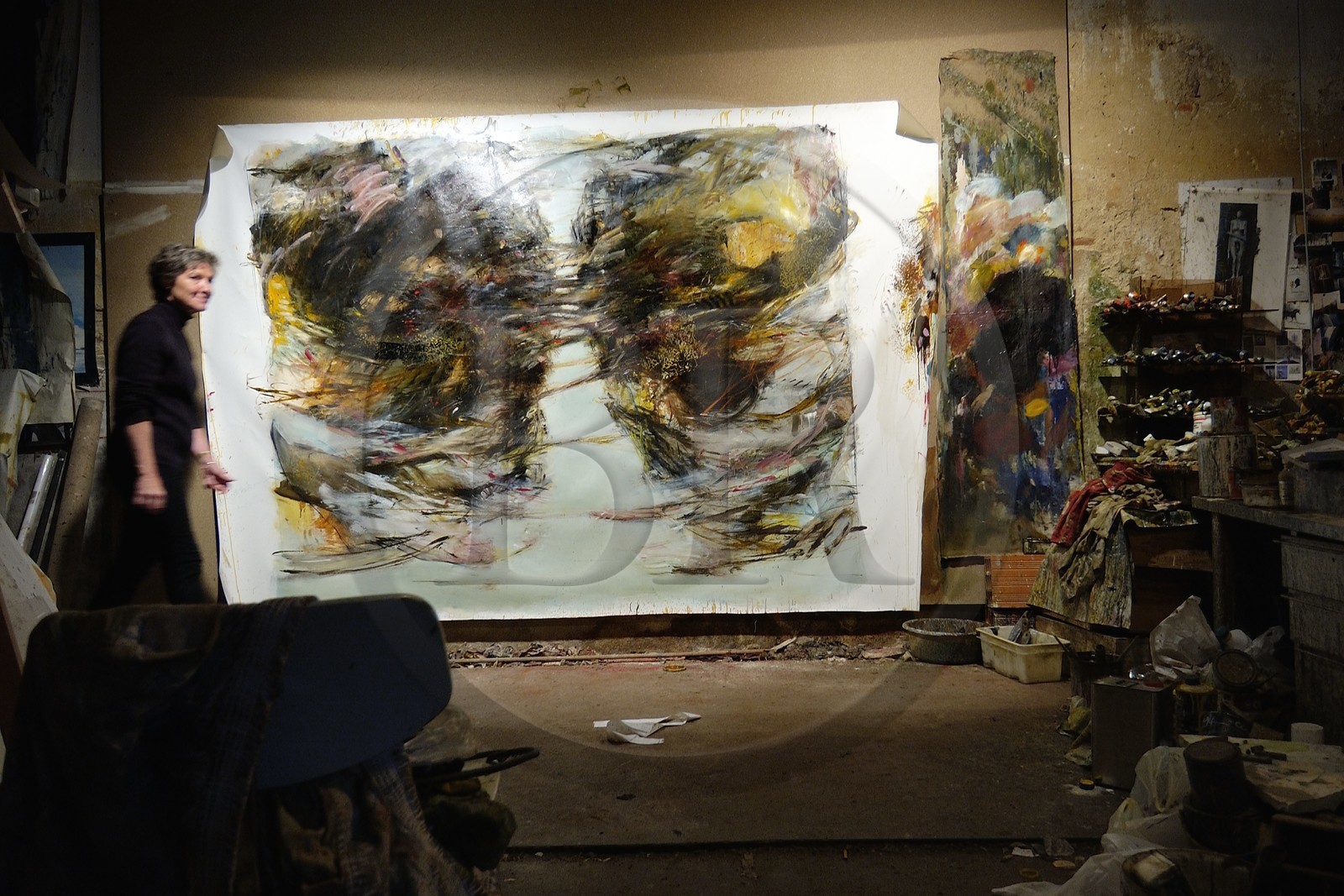 France, l'artiste Marie Laurence de Chauvigny de Blot